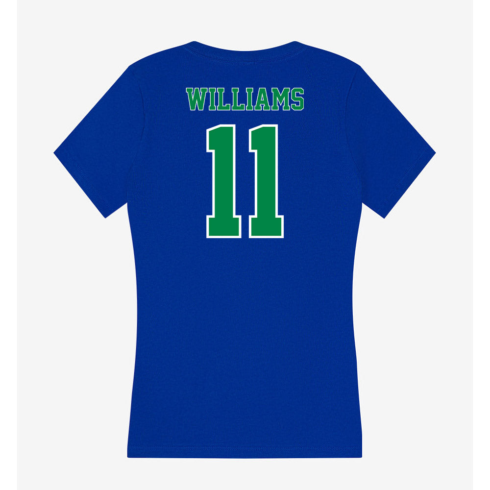 Texas A&M Corpus Christi - NCAA Softball : Malia Williams - Women's V-Neck T-Shirt-1