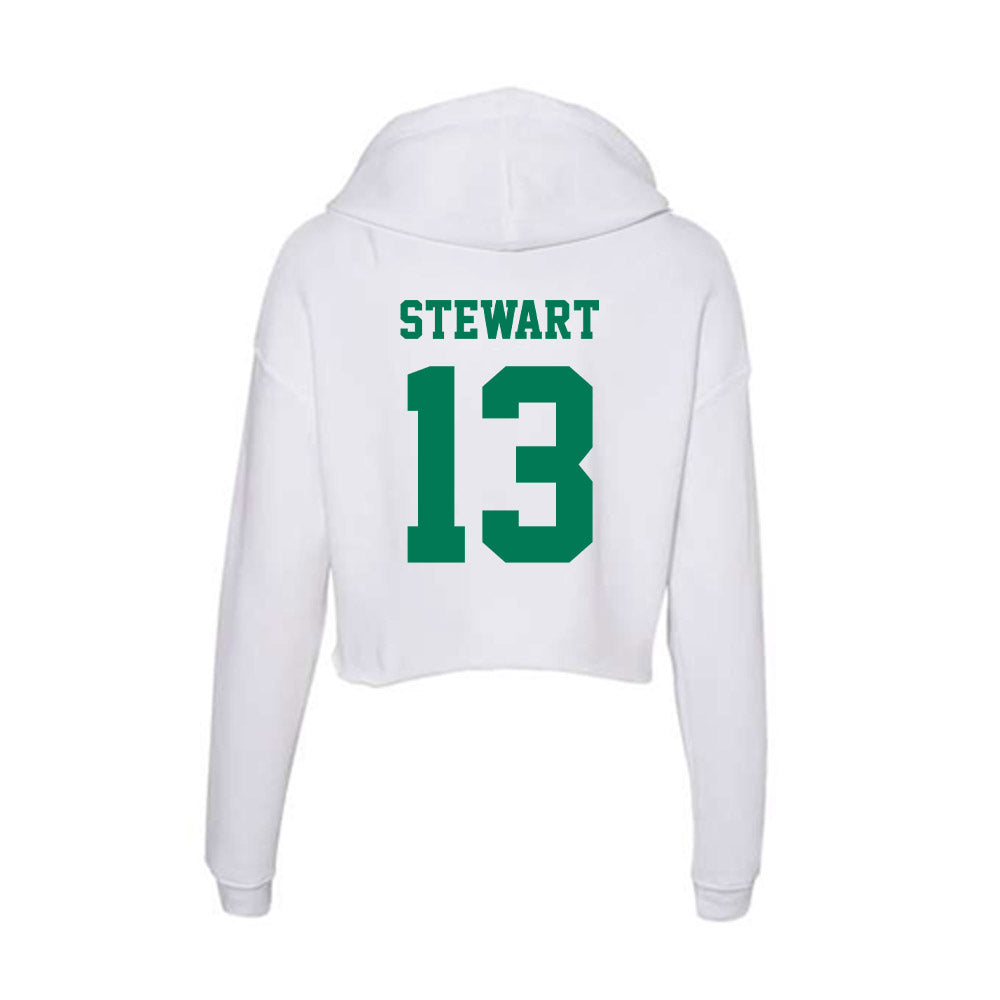 Norfolk State - NCAA Baseball : Sean Stewart - Women's Crop Fleece Hoodie-1