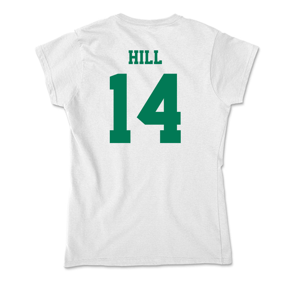 Norfolk State - NCAA Women's Basketball : Jenesis Hill - Soft Style Women’s T-Shirt-1