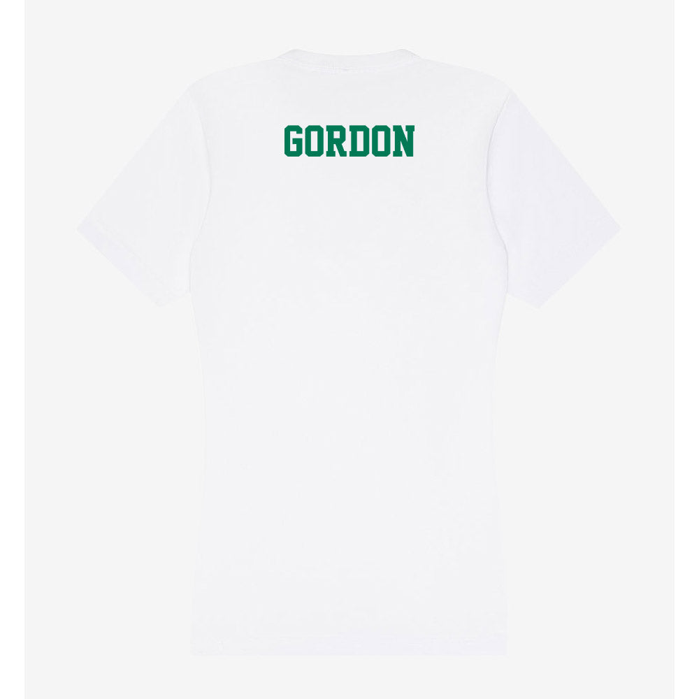 Norfolk State - NCAA Men's Track & Field : Jayden Gordon - Women's V-Neck T-Shirt-1
