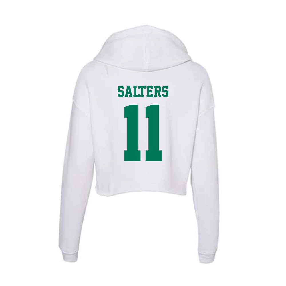 Norfolk State - NCAA Baseball : Ian Salters - Women's Crop Fleece Hoodie-1