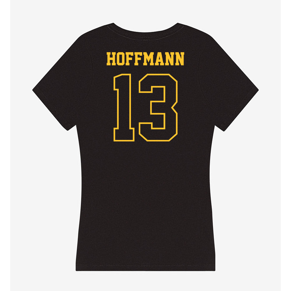 Northern Michigan - NCAA Men's Soccer : Jan Hoffmann - Women's V-Neck T-Shirt-1