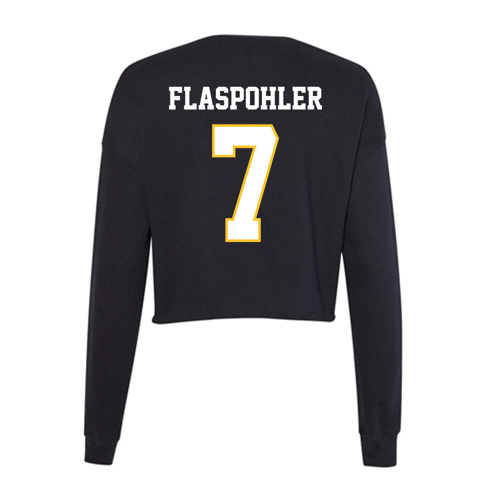 PLU - NCAA Women's Lacrosse : Lydia Flaspohler - Women's Cropped Crew Fleece-1