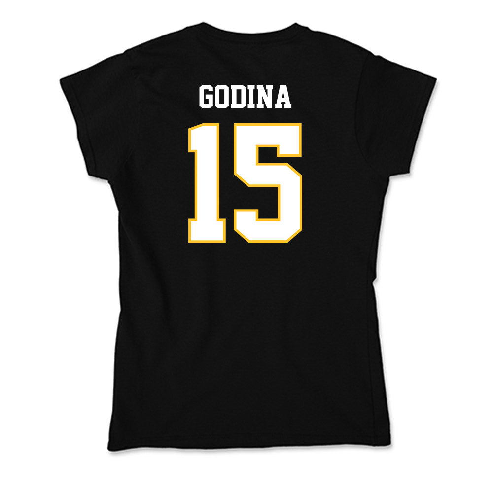 PLU - NCAA Softball : Madelynne Godina - Soft Style Women’s T-Shirt-1