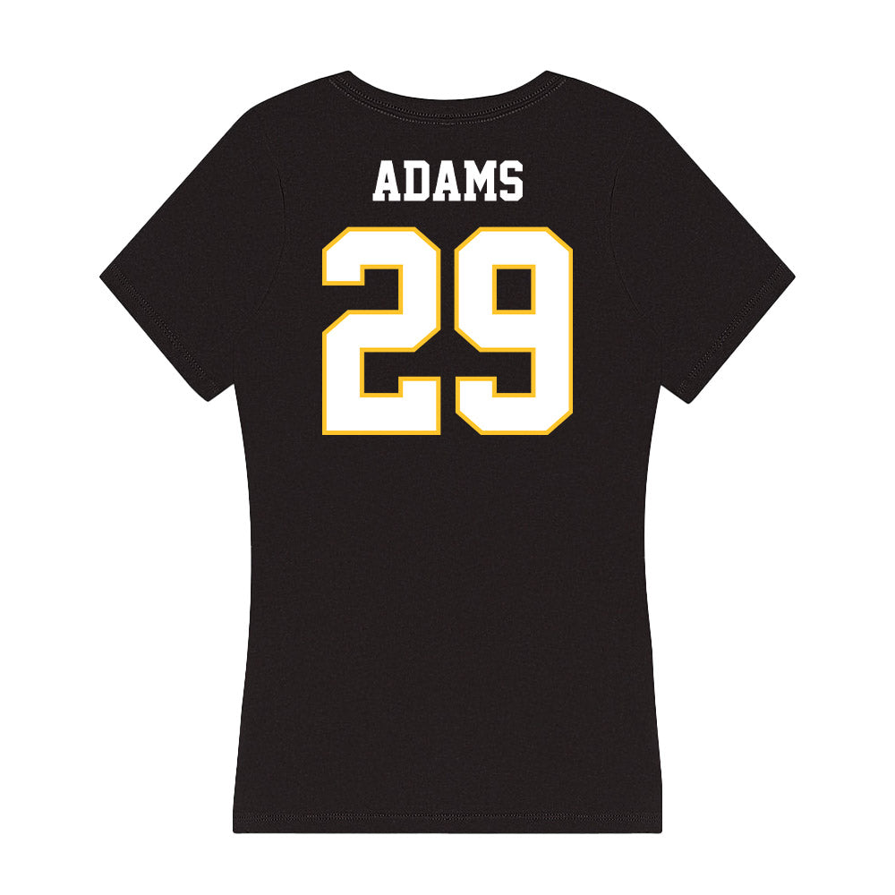 PLU - NCAA Baseball : Anthony Adams - Women's V-Neck T-Shirt-1