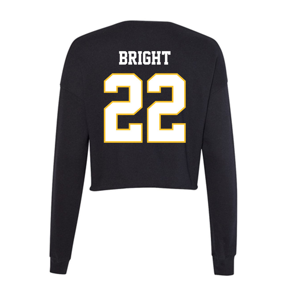 PLU - NCAA Women's Basketball : Ava Bright - Women's Cropped Crew Fleece-1