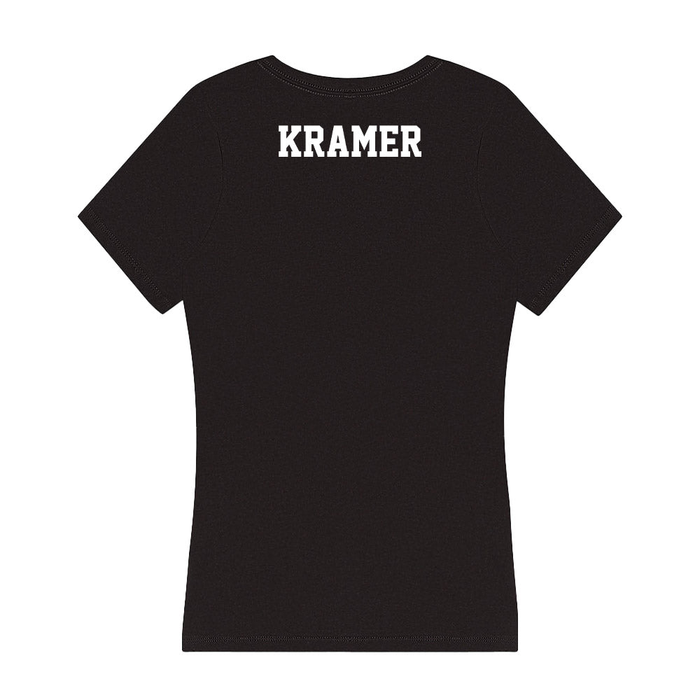 PLU - NCAA Women's Track & Field : Seth Kramer - Women's V-Neck T-Shirt-1