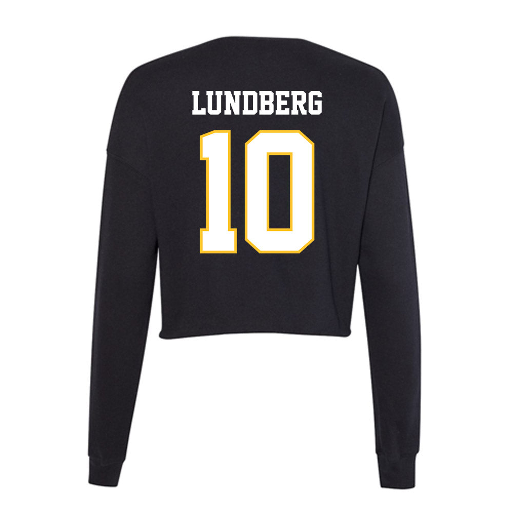 PLU - NCAA Baseball : Braeden Lundberg - Women's Cropped Crew Fleece-1