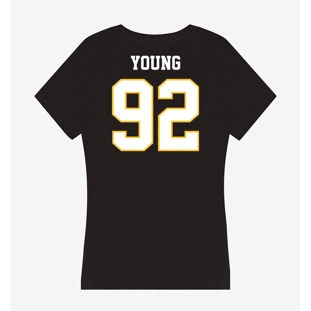 PLU - NCAA Football : Kyson Young - Women's V-Neck T-Shirt-1