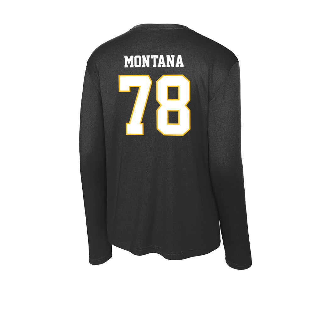 PLU - NCAA Football : Griffin Montana - Activewear Long Sleeve T-Shirt