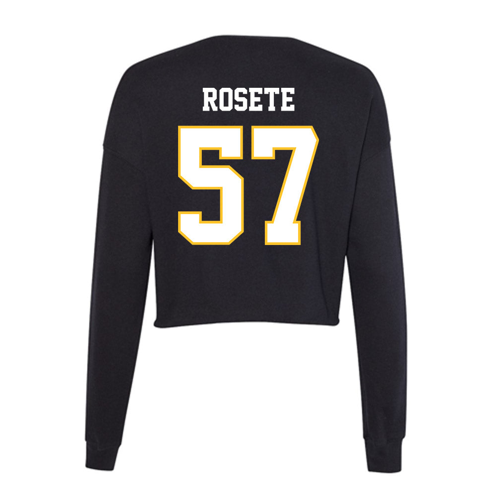 PLU - NCAA Football : Jaden Rosete - Women's Cropped Crew Fleece-1