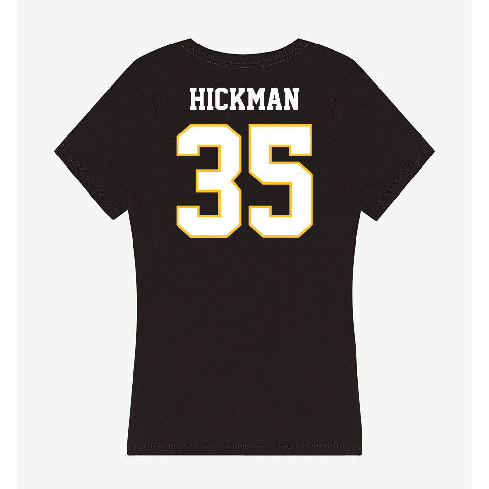 PLU - NCAA Baseball : Andrew Hickman - Women's V-Neck T-Shirt-1