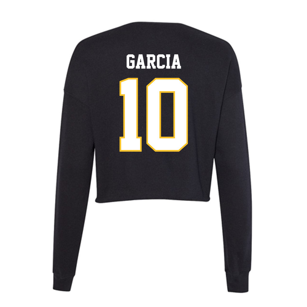 PLU - NCAA Softball : Paola Garcia - Women's Cropped Crew Fleece-1
