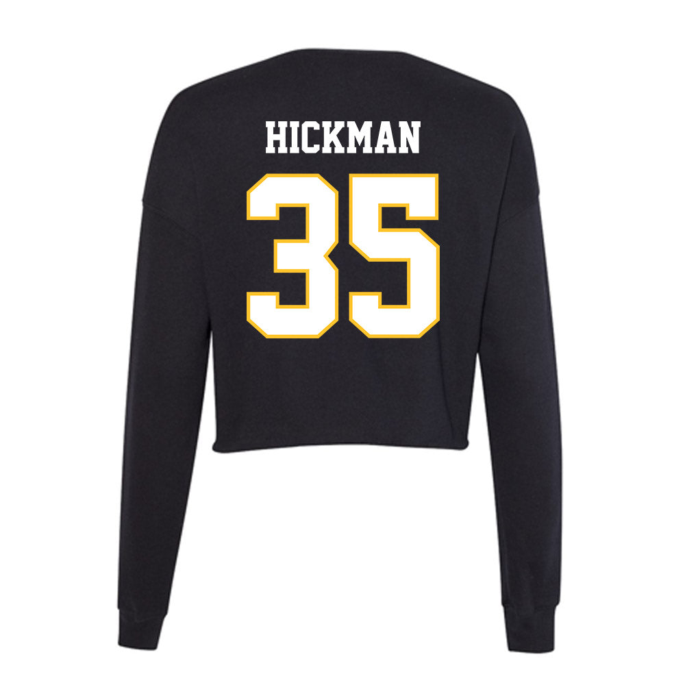 PLU - NCAA Baseball : Andrew Hickman - Women's Cropped Crew Fleece-1