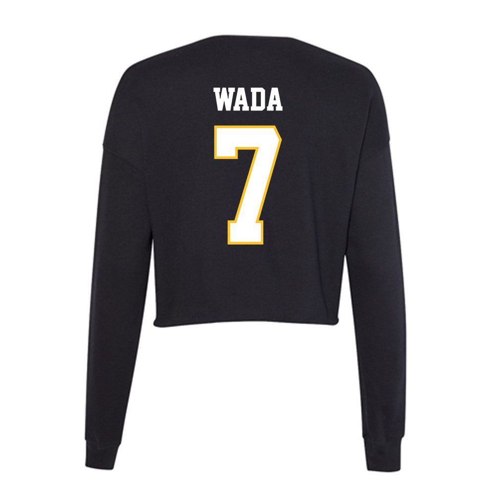 PLU - NCAA Softball : Rylie Wada - Women's Cropped Crew Fleece-1