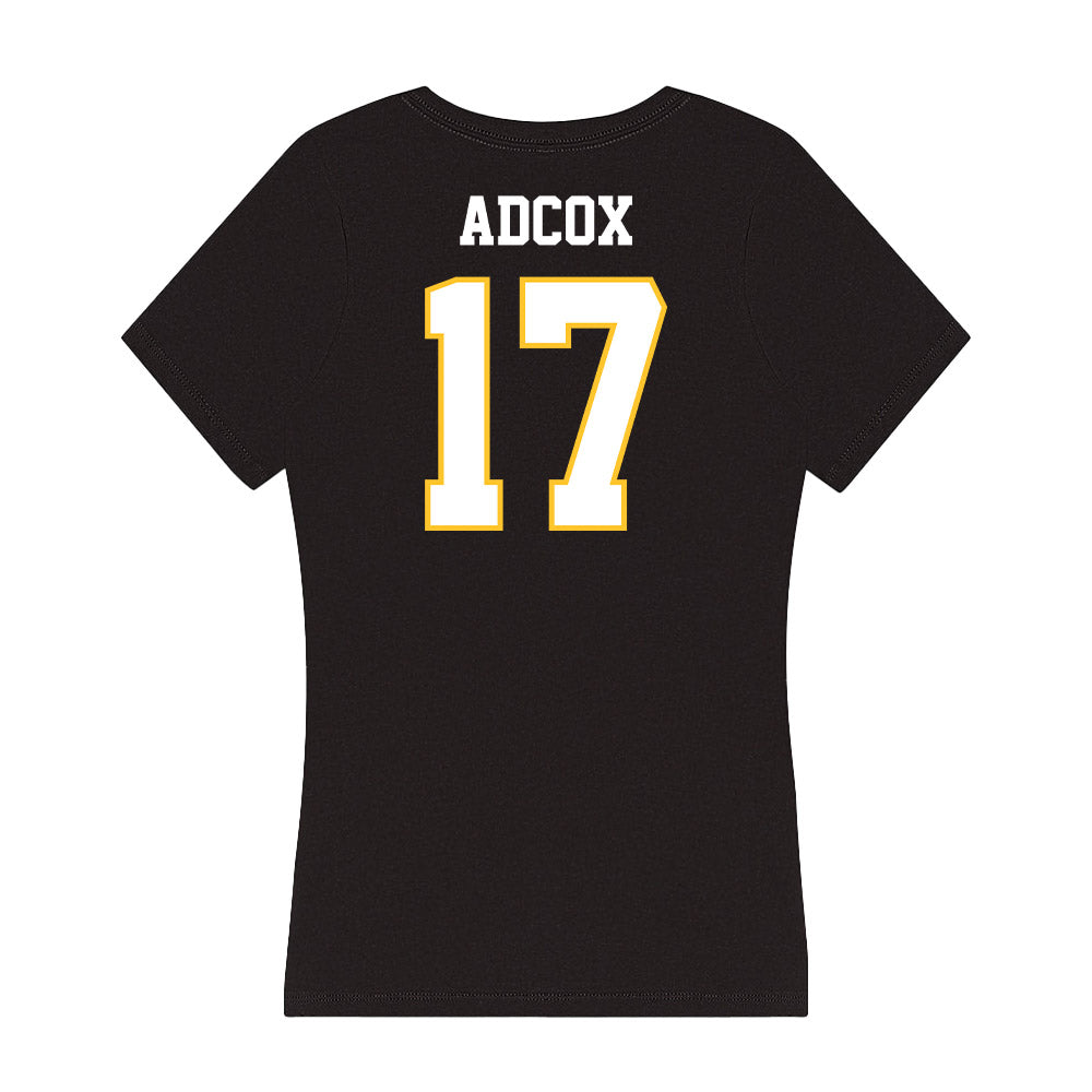 PLU - NCAA Baseball : Brayden Adcox - Women's V-Neck T-Shirt-1