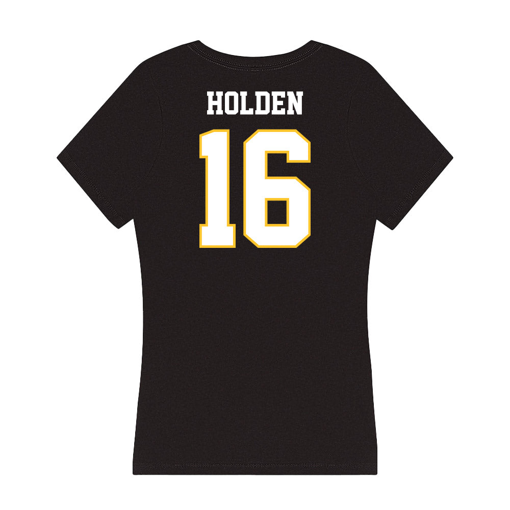 PLU - NCAA Football : Keahi Holden - Women's V-Neck T-Shirt-1