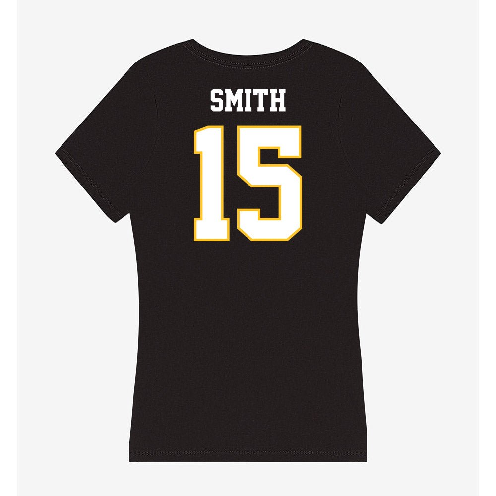 PLU - NCAA Men's Basketball : Henry Smith - Women's V-Neck T-Shirt-1
