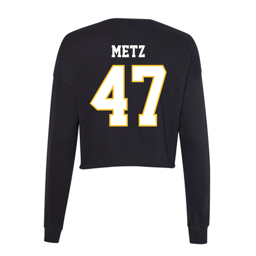 PLU - NCAA Football : Ayden Metz - Women's Cropped Crew Fleece-1