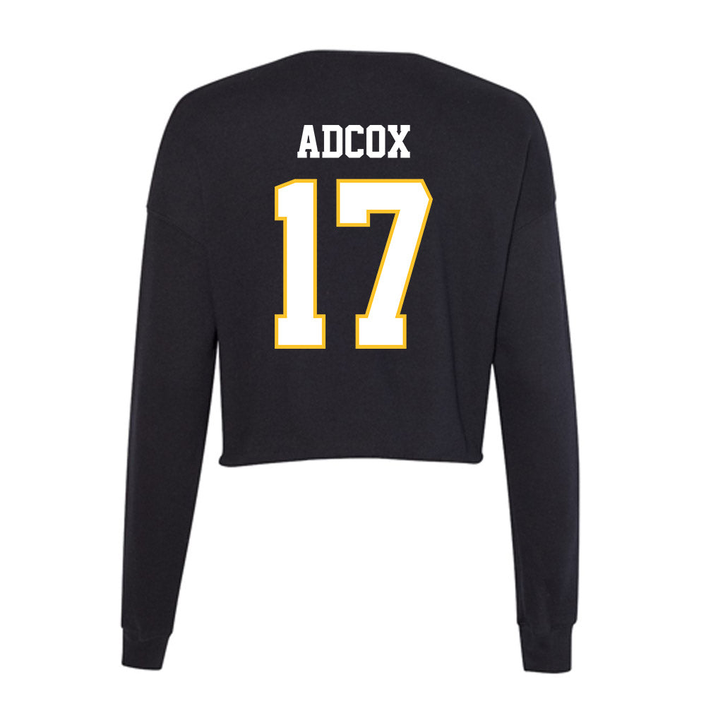 PLU - NCAA Baseball : Brayden Adcox - Women's Cropped Crew Fleece-1