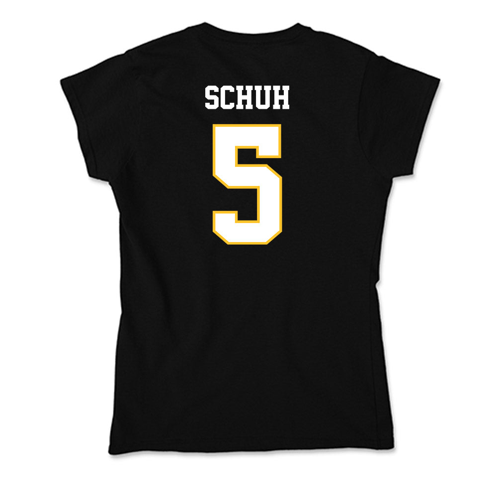 PLU - NCAA Football : Jacob Schuh - Soft Style Women’s T-Shirt-1