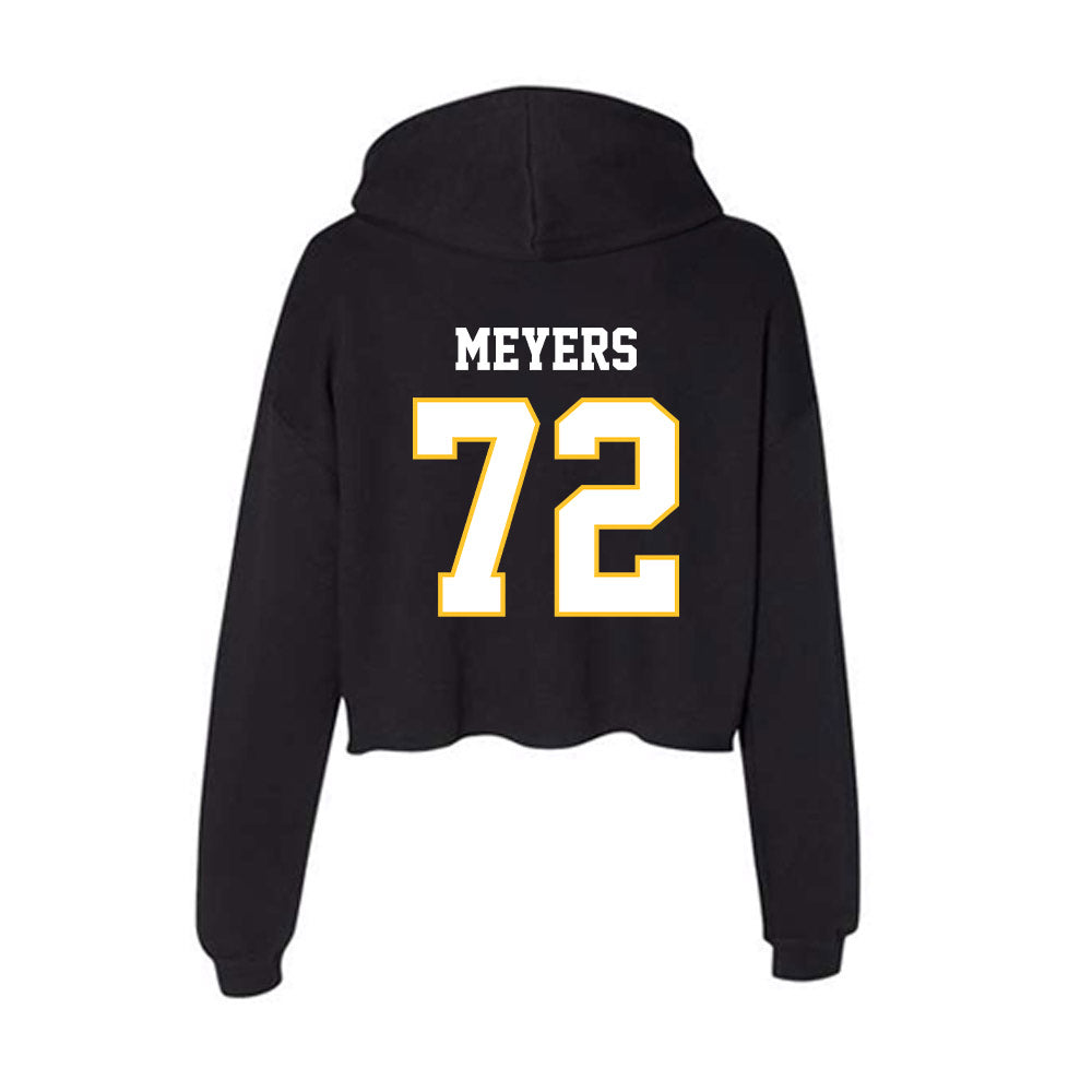 PLU - NCAA Softball : Addy Meyers - Women's Crop Fleece Hoodie-1