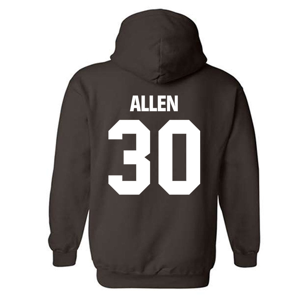 Valpo - NCAA Football : Ashton Allen - Hooded Sweatshirt-1