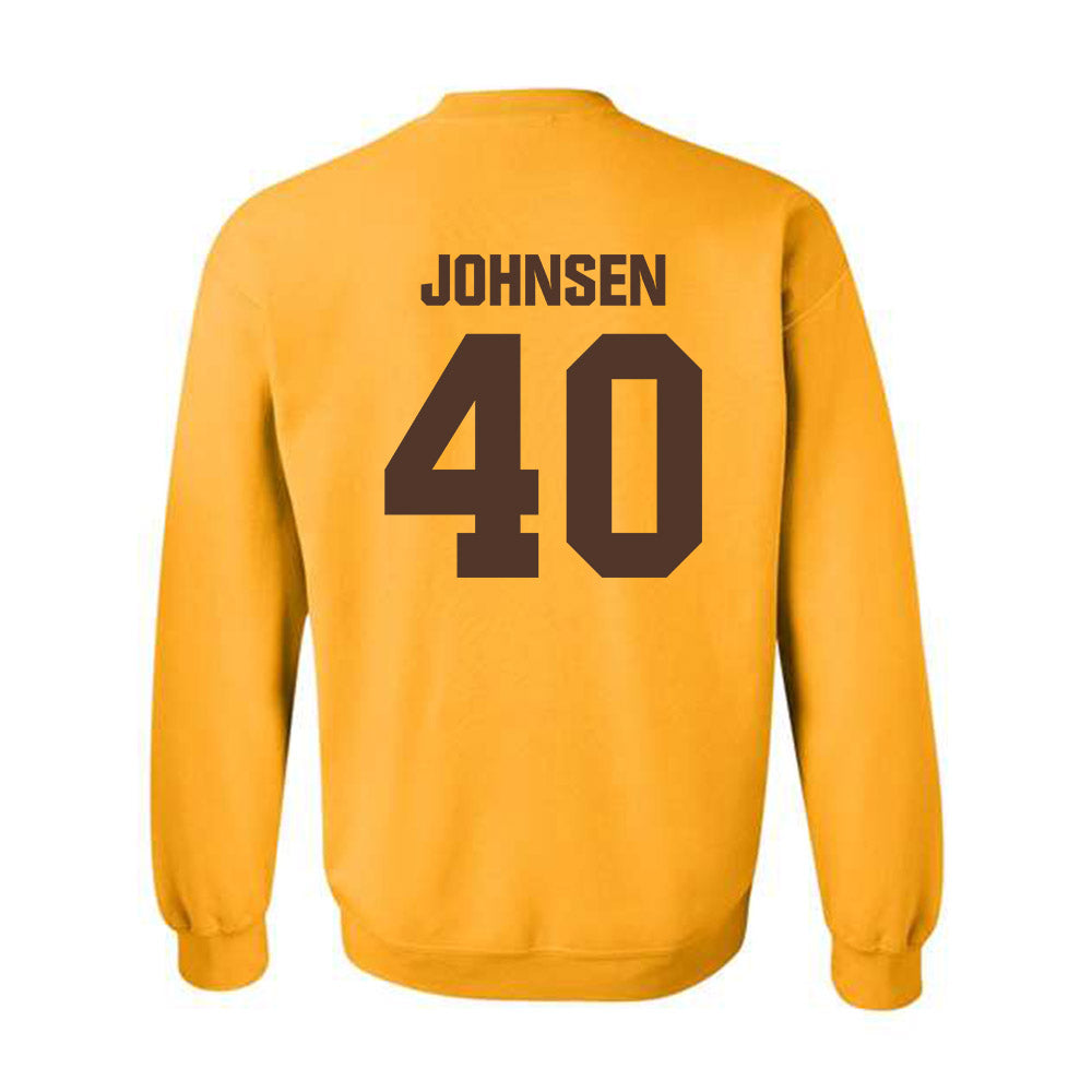 Valpo - NCAA Football : Nick Johnsen - Classic Shersey Crewneck Sweatshirt-1