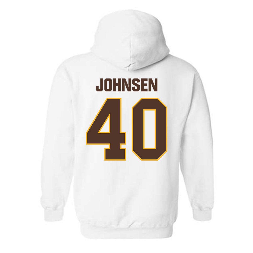 Valpo - NCAA Football : Nick Johnsen - Classic Shersey Hooded Sweatshirt-1