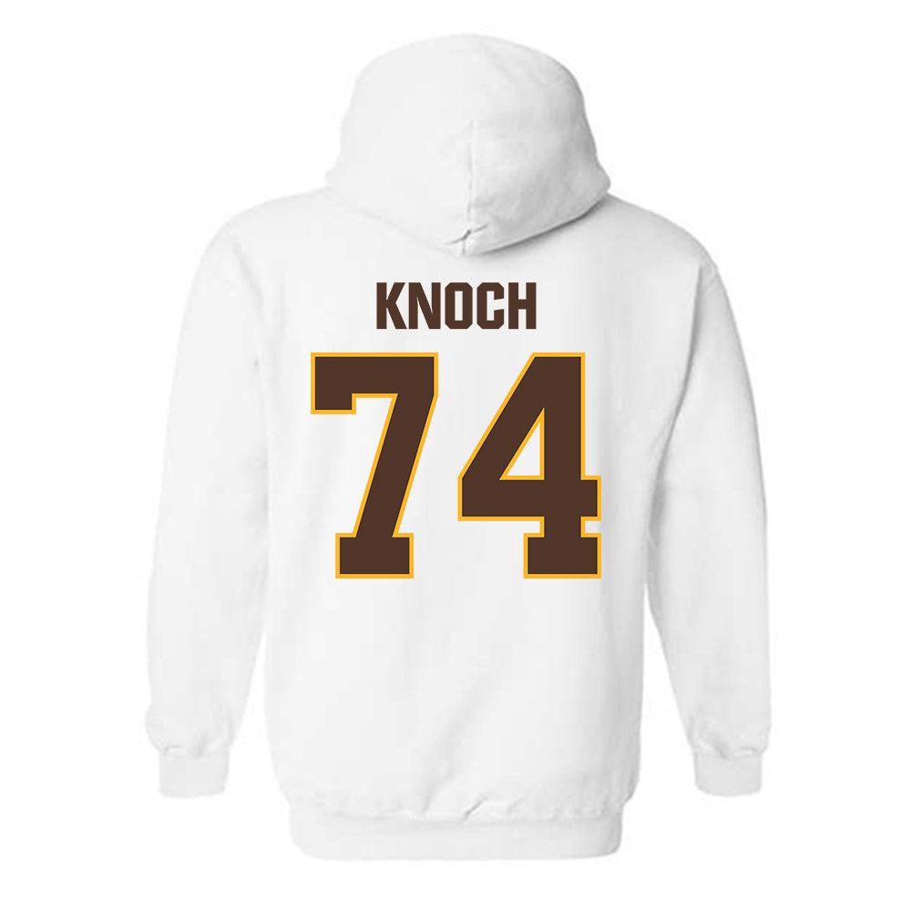 Valpo - NCAA Football : Mason Knoch - Classic Shersey Hooded Sweatshirt-1