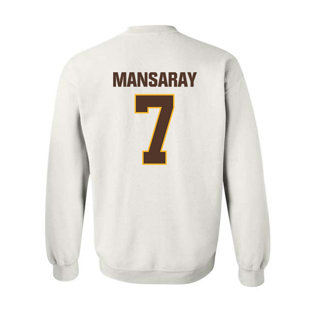 Valpo - NCAA Football : Michael Mansaray - Classic Shersey Crewneck Sweatshirt-1