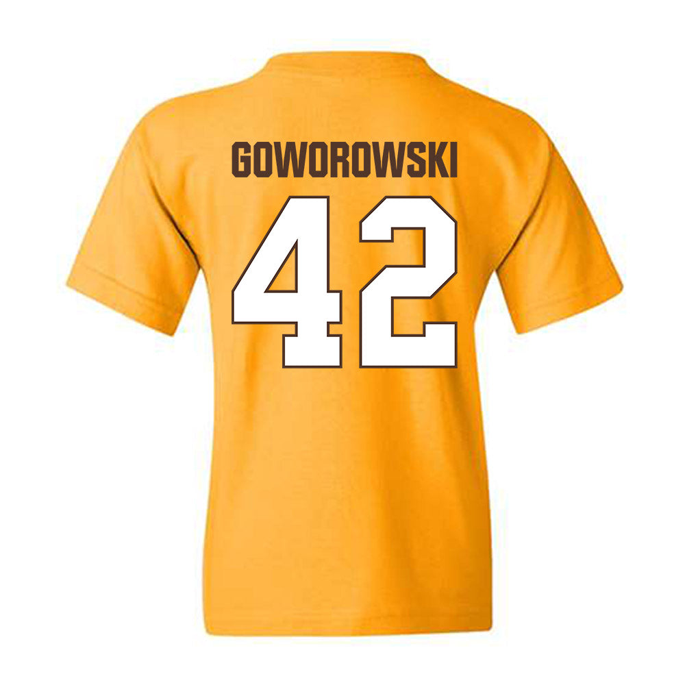 Valpo - NCAA Football : Alex Goworowski - Classic Shersey Youth T-Shirt-1