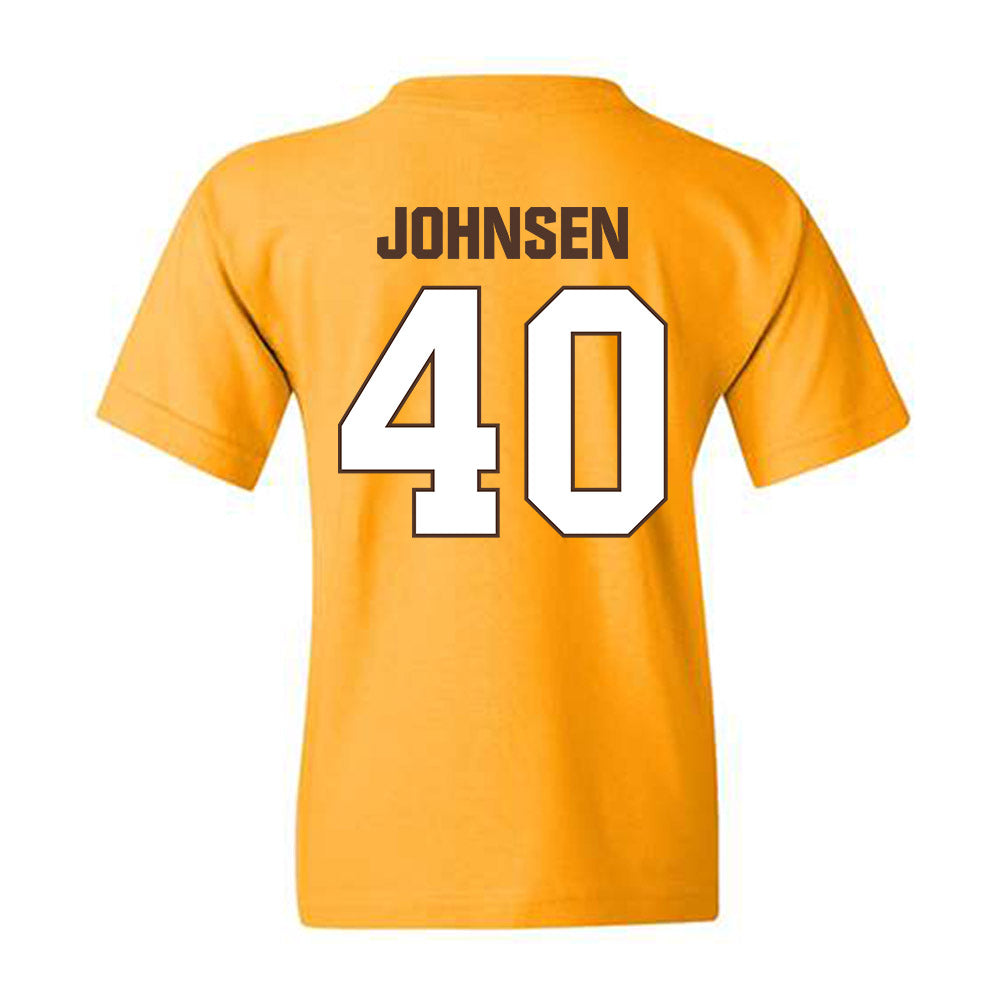 Valpo - NCAA Football : Nick Johnsen - Classic Shersey Youth T-Shirt-1