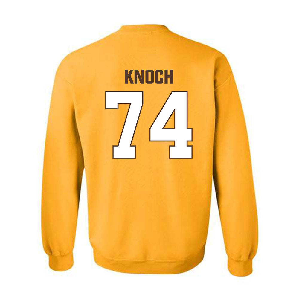 Valpo - NCAA Football : Mason Knoch - Classic Shersey Crewneck Sweatshirt-1