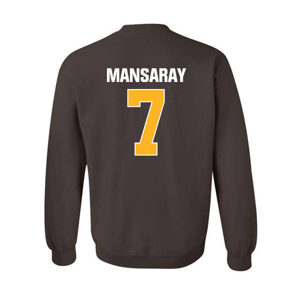 Valpo - NCAA Football : Michael Mansaray - Classic Shersey Crewneck Sweatshirt-1