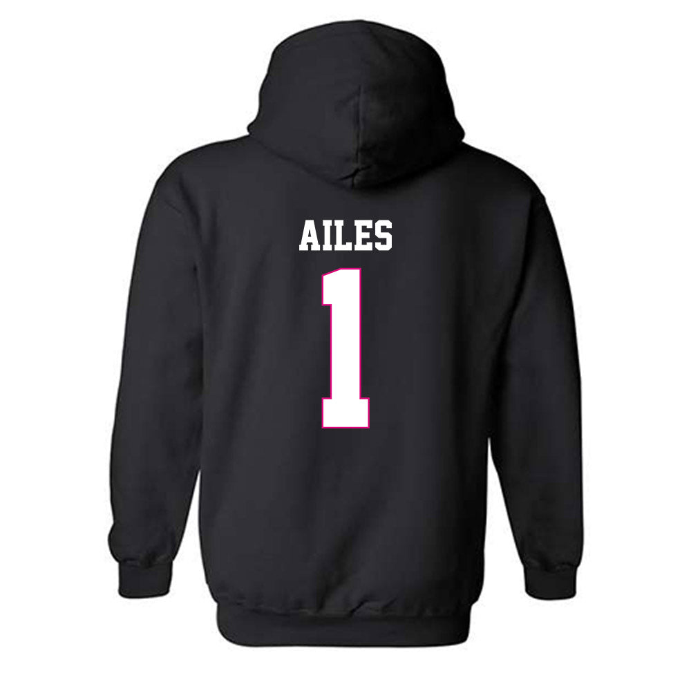 Alabama - NCAA Women's Track & Field : Miracle Ailes - Fashion Shersey Hooded Sweatshirt-1