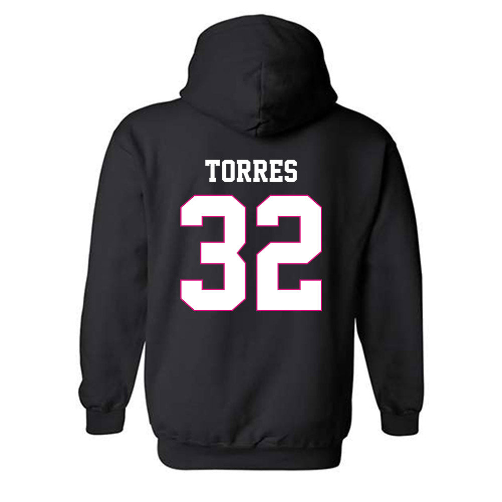 Alabama - NCAA Baseball : Jason Torres - Fashion Shersey Hooded Sweatshirt-1