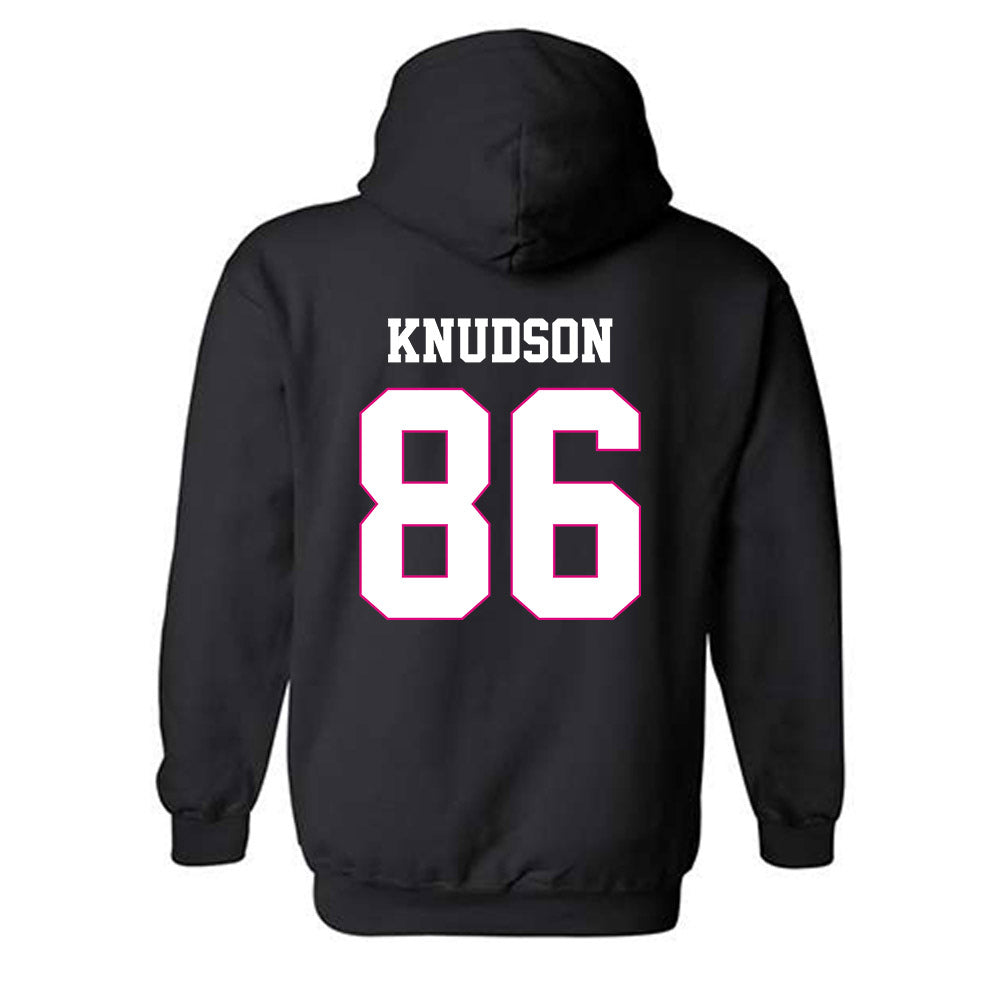 Alabama - NCAA Football : Peter Knudson - Fashion Shersey Hooded Sweatshirt-1
