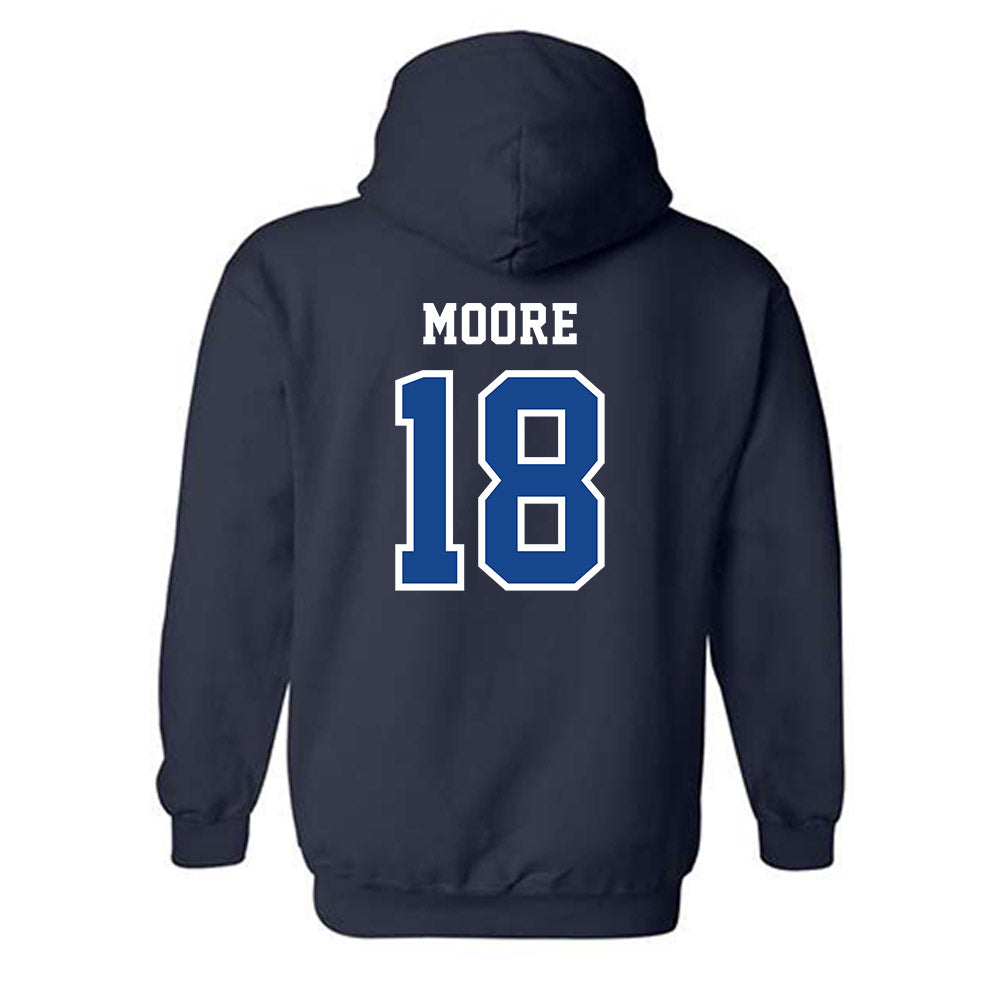 Creighton - NCAA Women's Soccer : Kennedy Moore - Classic Shersey Hooded Sweatshirt-1