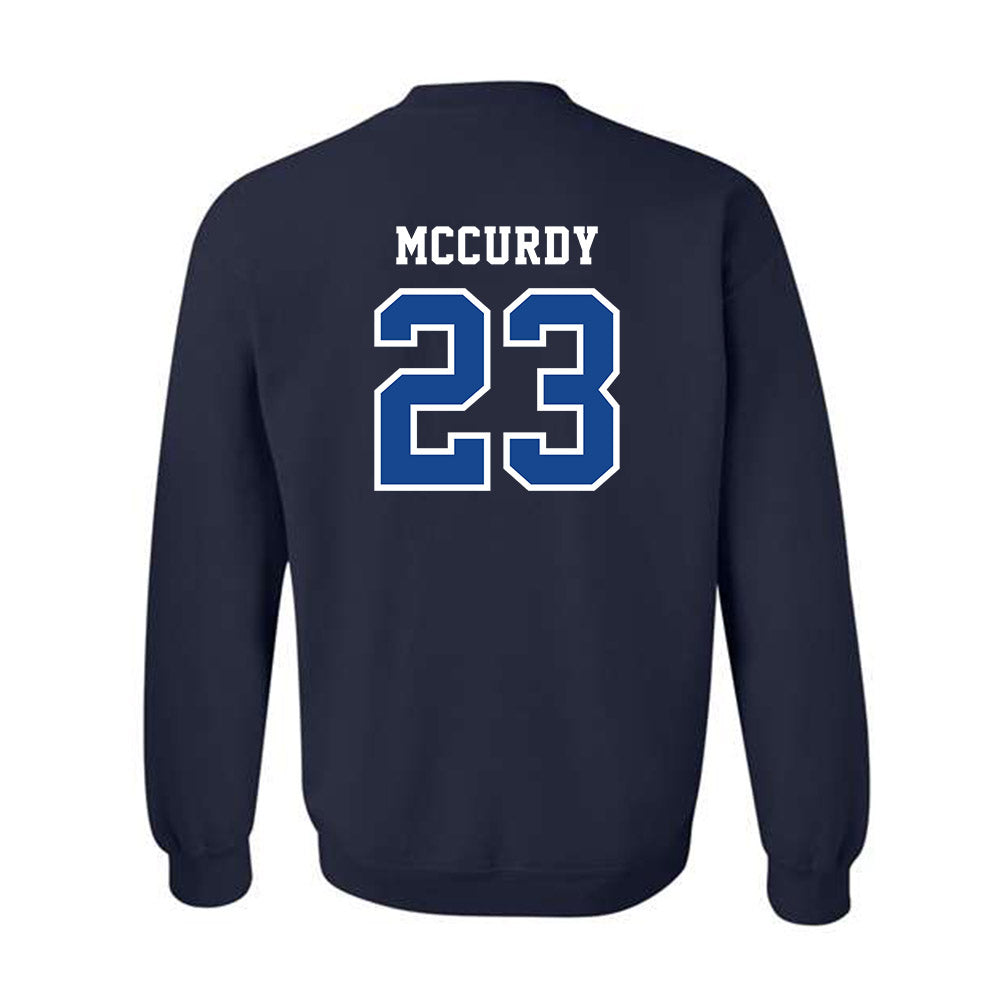Creighton - NCAA Baseball : Mason McCurdy - Classic Shersey Crewneck Sweatshirt-1
