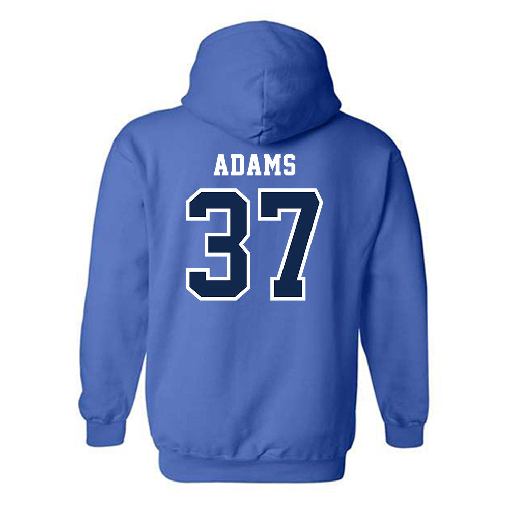Creighton - NCAA Baseball : JT Adams - Classic Shersey Hooded Sweatshirt-1