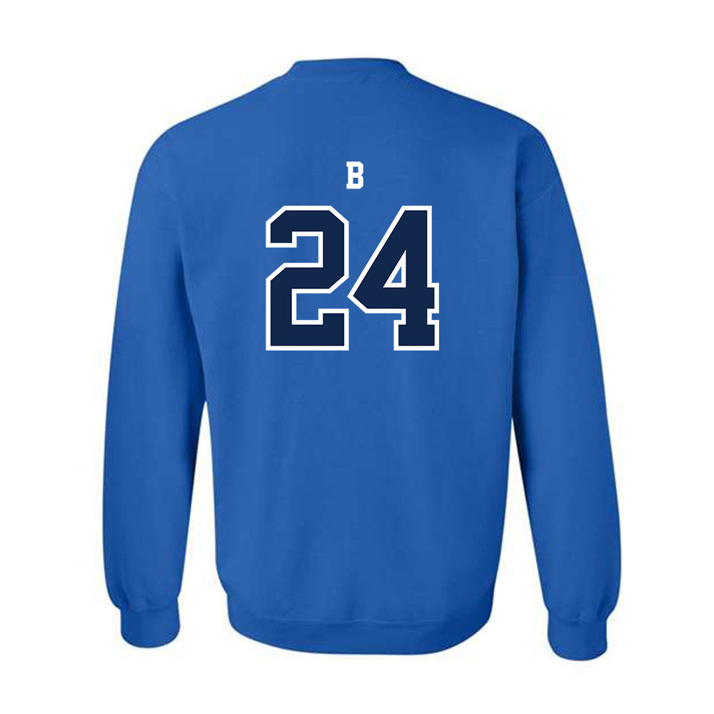 Creighton - NCAA Men's Basketball : Junior B - Classic Shersey Crewneck Sweatshirt-1