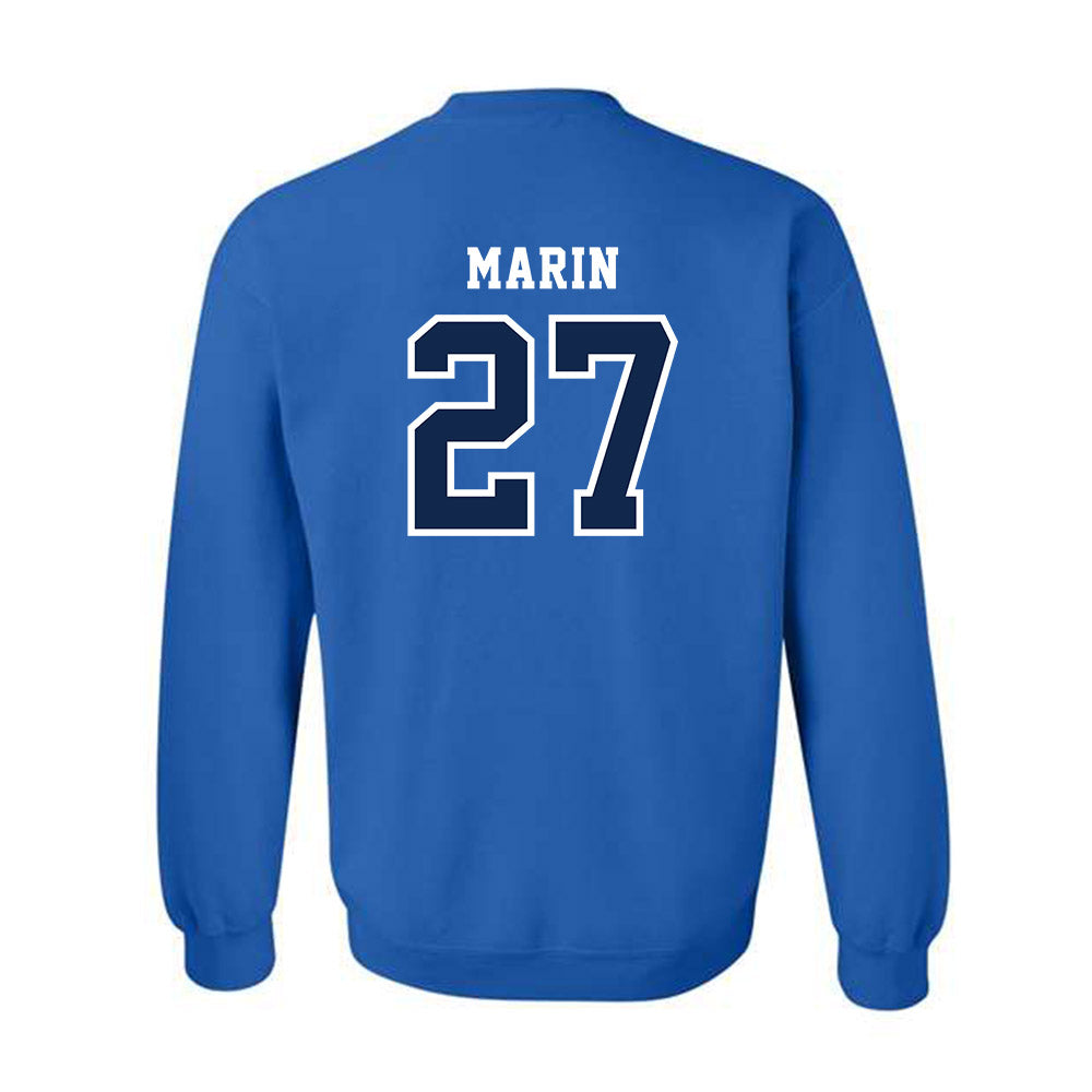 Creighton - NCAA Men's Soccer : Santiago Marin - Classic Shersey Crewneck Sweatshirt-1
