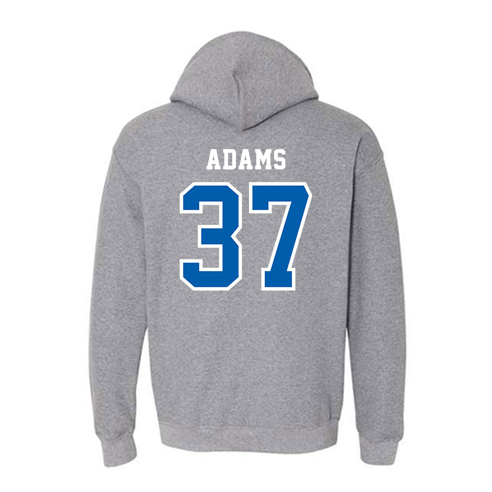 Creighton - NCAA Baseball : JT Adams - Classic Shersey Hooded Sweatshirt-1