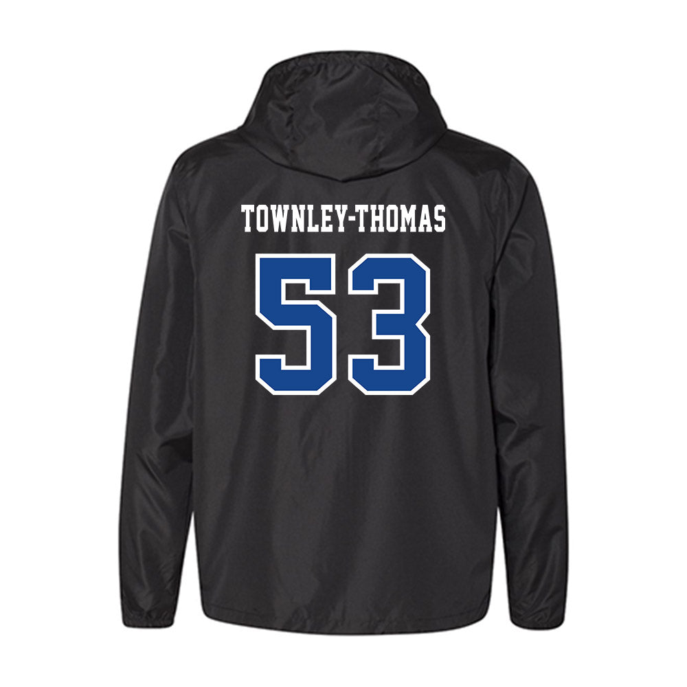 Creighton - NCAA Men's Basketball : Joshua Townley-Thomas - Windbreaker-1