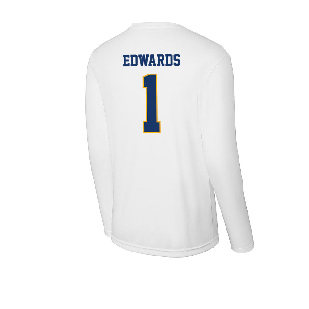 Canisius - NCAA Men's Basketball : Javante Edwards - Activewear Long Sleeve T-Shirt-1