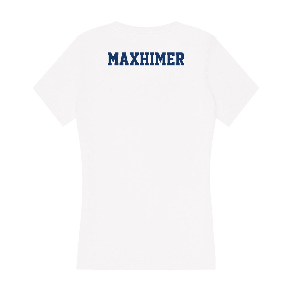 Canisius - NCAA Women's Rowing : Mackenzie Maxhimer - Women's V-Neck T-Shirt-1