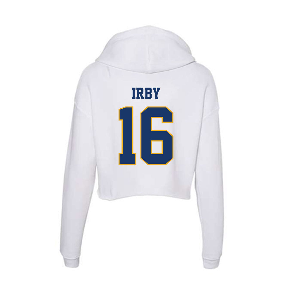 Canisius - NCAA Acrobatics & Tumbling : Anita Irby - Women's Crop Fleece Hoodie-1