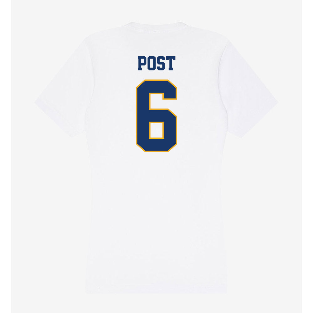 Canisius - NCAA Softball : Abigail Post - Women's V-Neck T-Shirt-1