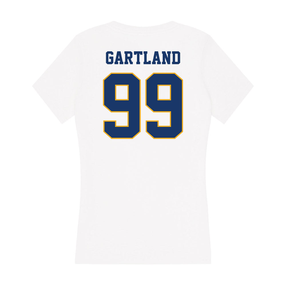 Canisius - NCAA Women's Lacrosse : Camille Gartland - Women's V-Neck T-Shirt-1